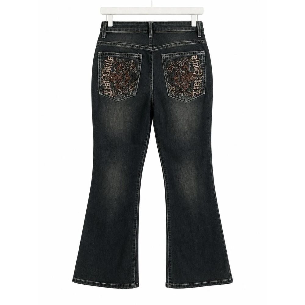 Romwe Women's Black Jeans